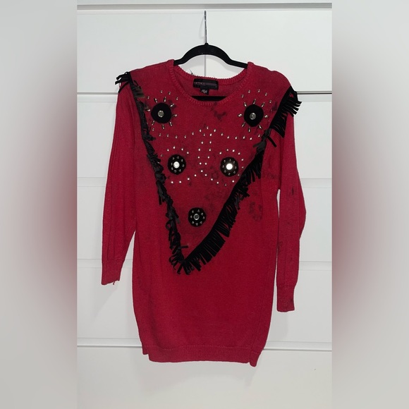 SPREE International Vintage 90s Long Sweater - Free Shipping! - Picture 1 of 3
